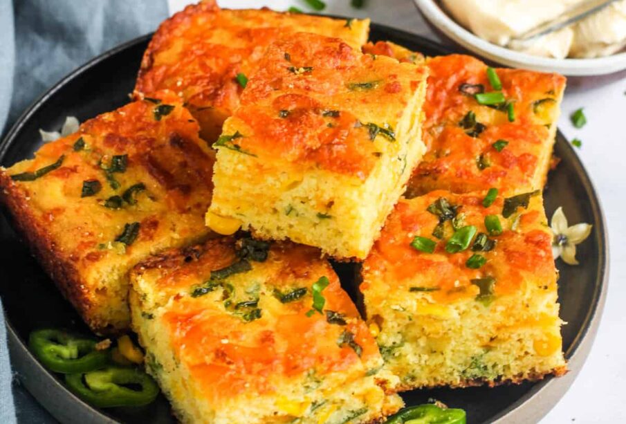 Jalapeno Cheddar Cornbread Recipe - The Ultimate Fall Food 49